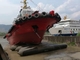 Airbag karet laut serbaguna untuk peluncuran dan pendaratan kapal