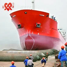 Airbag Launching Kapal Tekanan Dengan Kekakuan Udara yang Baik Double Arm Q355 Bagian Logam