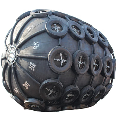 Karet Yokohama Pneumatic Fenders Uji Tekanan 0,8MPa 1,2MPa Jaminan 2 Tahun