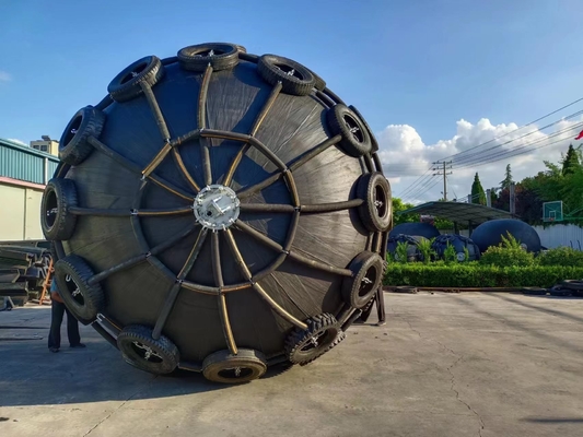 Yokohama Cylindrical Pneumatic Fenders - Dapat disesuaikan hingga 4,5m