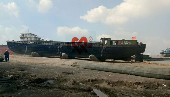 Airbag Peluncuran Tekanan Rolling dengan Single Double Arm untuk Peluncuran Kapal