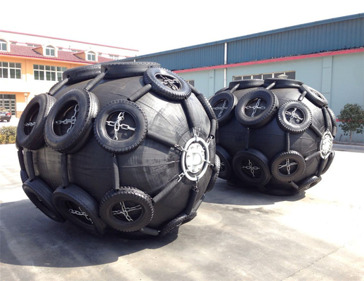 50kPa-80kPa Yokohama Pneumatic Fenders untuk aplikasi laut