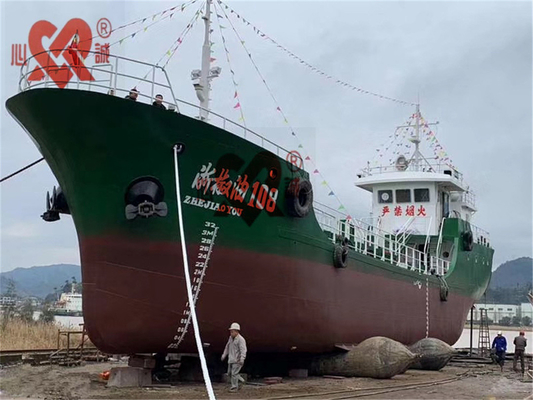 Teknologi Tekanan Airbag Peluncuran Kapal Untuk Bantuan Peluncuran Kapal yang lancar