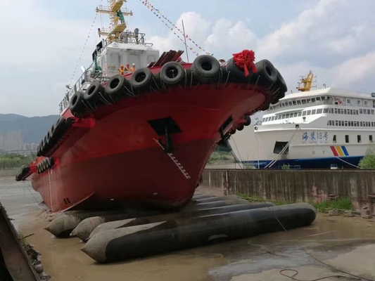 4-9 Lapisan Karet Alam Airbag Laut untuk Aplikasi Tekanan Disesuaikan
