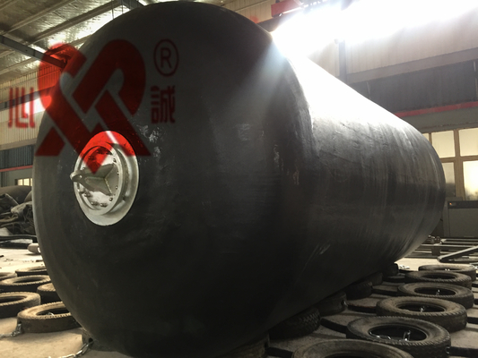 Density Solid EVA FOAM FILLED FENDER ISO17357 Standar dengan 60% Deflection