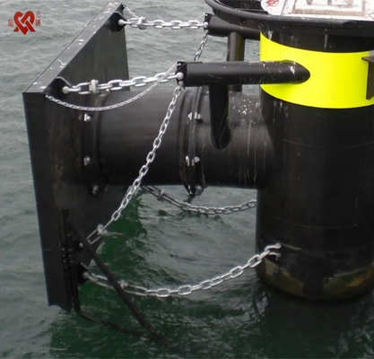 60-80 Shore A Hardness Cell Rubber Fenders Untuk Perlindungan Perahu Bersertifikat ISO 9001