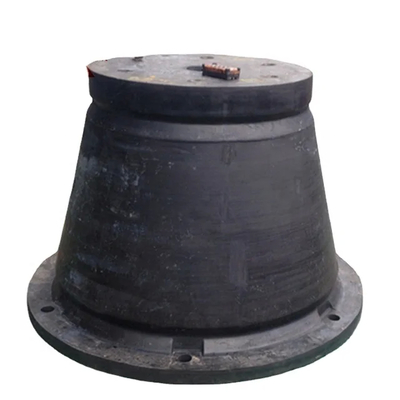 E/R.H Value Cone Rubber Fenders SGS/ABS Sertifikat ISO9001 Shock Absorber untuk Mooring Industri