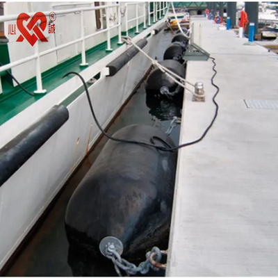 Density Polyurethane Foam Rubber Foam Filled Fenders ISO 17357 Standar untuk Menghindari Tabrakan