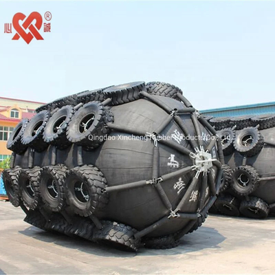 Fleksibel Ketahanan Pneumatic Marine Fenders untuk Keamanan yang sangat baik dan pemasangan yang mudah