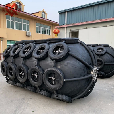 Flexible Lightweight Pneumatic Boat Fenders / Pneumatic Marine Cushions dengan Kapasitas Tekanan