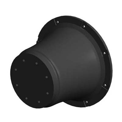 Fender karet kerucut dengan sertifikasi CCS dalam warna hitam