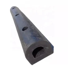 Fender karet padat D premium dengan pemasangan baut