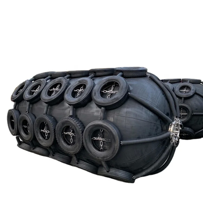 Elongasi ≥ 400% Fender Airbag Terapung Pneumatik Marinir Putih