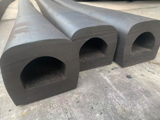 Pemasangan Bolted Fender Karet Tipe D untuk Perlindungan Docking yang dapat disesuaikan