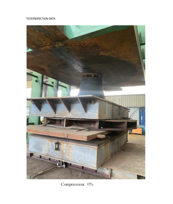 Gambar Format Langkah Kerucut Karet Fenders Untuk Industri Mooring Shock Absorber Tinggi E / R.H Nilai