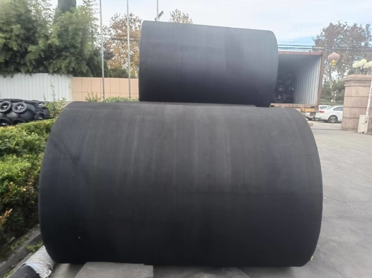 Fender karet silinder dengan pemasangan baut dengan penyerapan energi tinggi Kekerasan 60-85HA