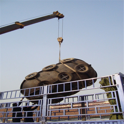 Pneumatic Fender Laut Tipe 3.3x6.5m Karet Alam Tekanan Tinggi