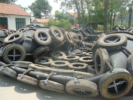 Pneumatic Fender Laut Tipe 3.3x6.5m Karet Alam Tekanan Tinggi