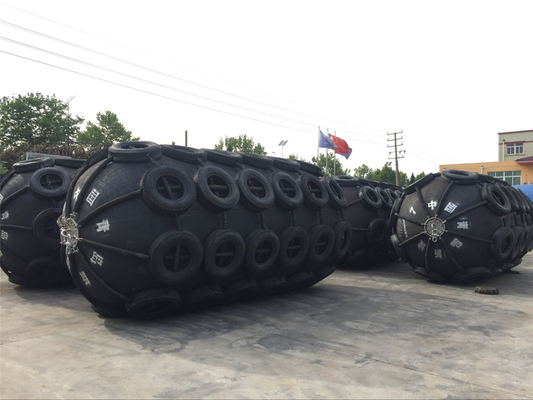 Pelindung Fender Laut Pneumatik 3.3x6.5m Tipe Yokohama Karet Alam