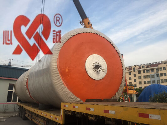 Pelindung Fender Isi Busa Periode 24 Bulan D3.0m X L5.0m Defleksi 60 Persen Solusi Perlindungan Dermaga Laut yang Tahan Lama