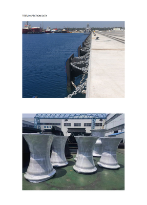 SGS Disetujui Fenders Kerucut Kerucut Berikan Kekerasan 60-70 Shore A dan Ketahanan Cuaca Ideal untuk Sistem Berthing Laut