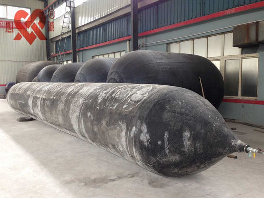 Airbag Pelancaran Kapal tahan lama 1m 30m Panjang untuk Operasi Peluncuran Kapal Laut