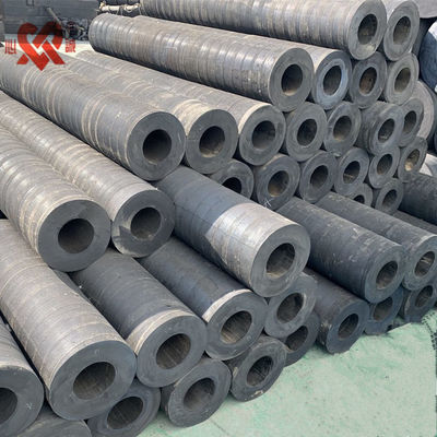 Pemasangan bolted Fender karet silinder 10-1000kg Panjang 1000-5000mm Disesuaikan untuk aplikasi pelabuhan dan dermaga
